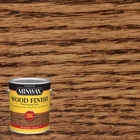 Minwax Wood Finish Semi-Transparent Red Oak Oil-Based Penetrating Stain 1 gal 710830000